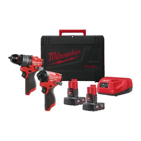 Milwaukee M12 FPP2A2-602X Verktygspaket Beställ nu